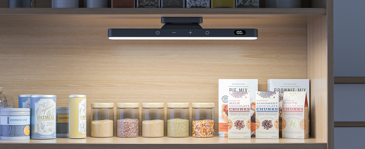 WILLED 5W Dimmable Mirror Lights 3 Colors Adjustable Makeup Light with 120 LED 2500mAh Rechargeable Under Cabinet Led Lights – Bild 14