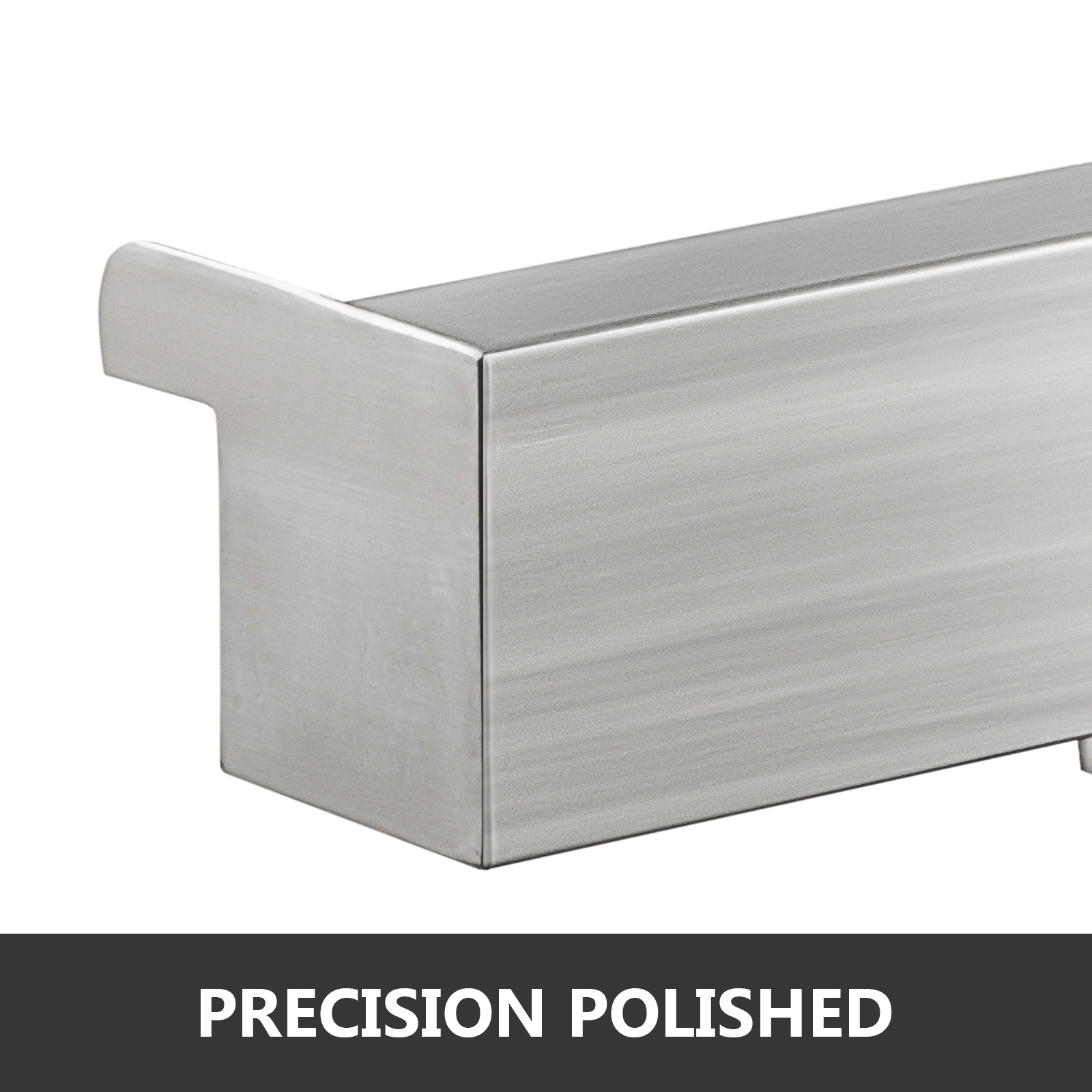 SucceBuy Waterfall Pool Fountain Stainless Steel Pipe Connector Spillway Garden Outdoor Pond Rectangular Swimming Pool Fountain – Bild 17